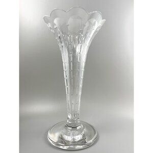 William Yeoward Crystal Classical Polly Trumpet 10" Vase